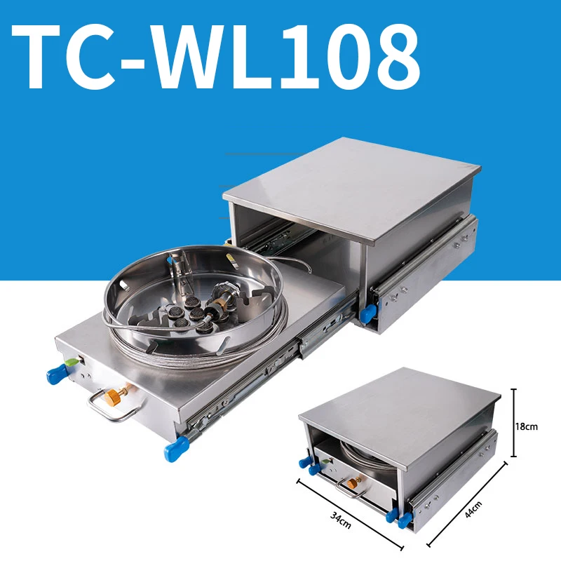 Camper Trailer Kitchen Slide - Lavello in acciaio inossidabile per camper