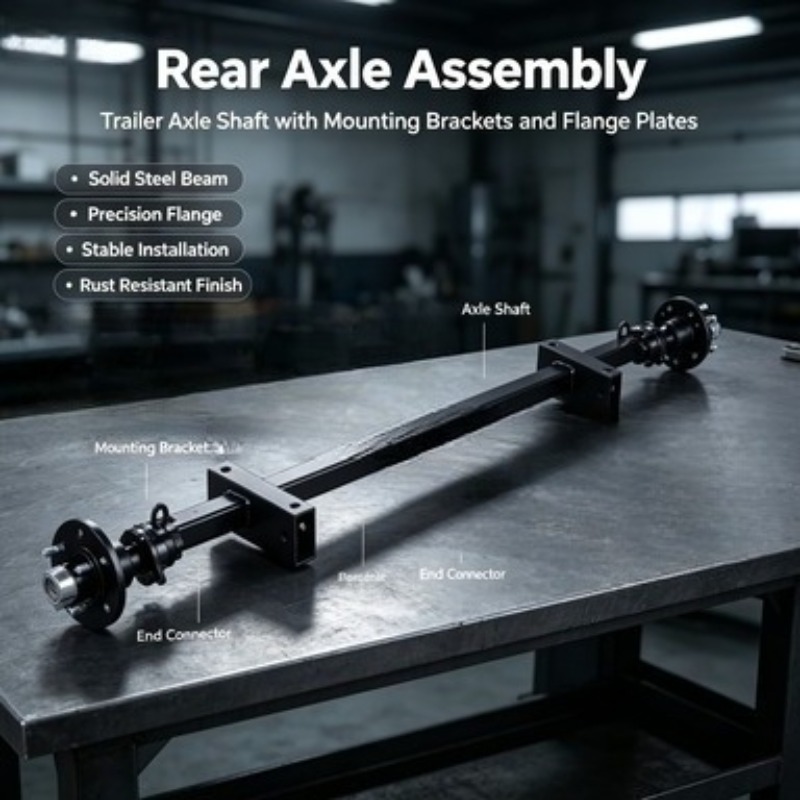 Camper Trailer Suspension Independent - Asse di torsione in gomma per