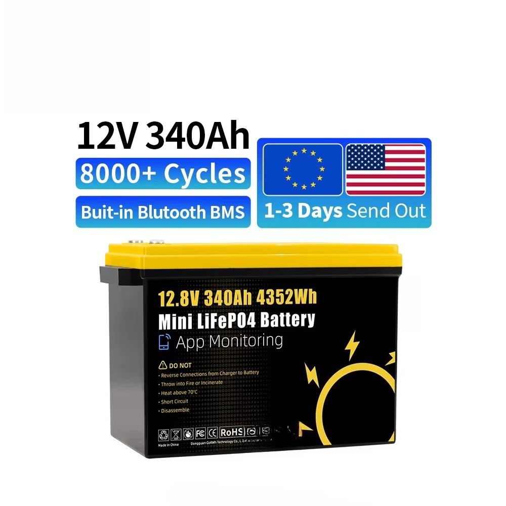 Rv Lithium Battery 200Ah - GoKWh Marine 12v Lifepo4 Batteria al