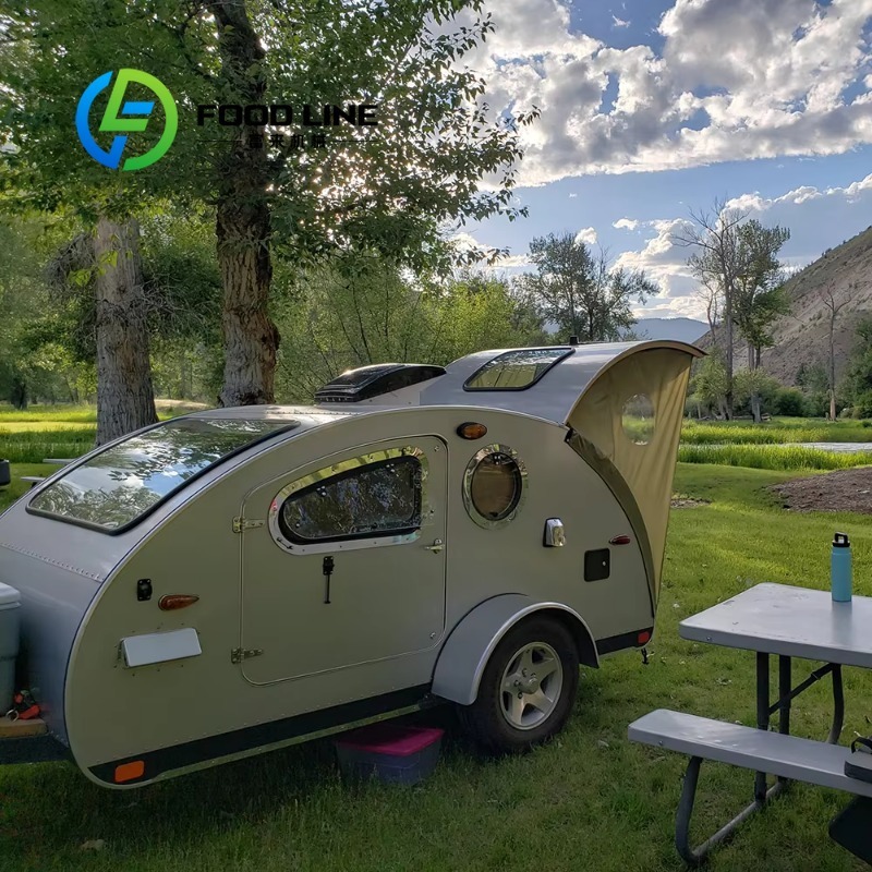 Off Road Camper Trailer Tent - Roulotte Leggera Teardrop per Campeggio e