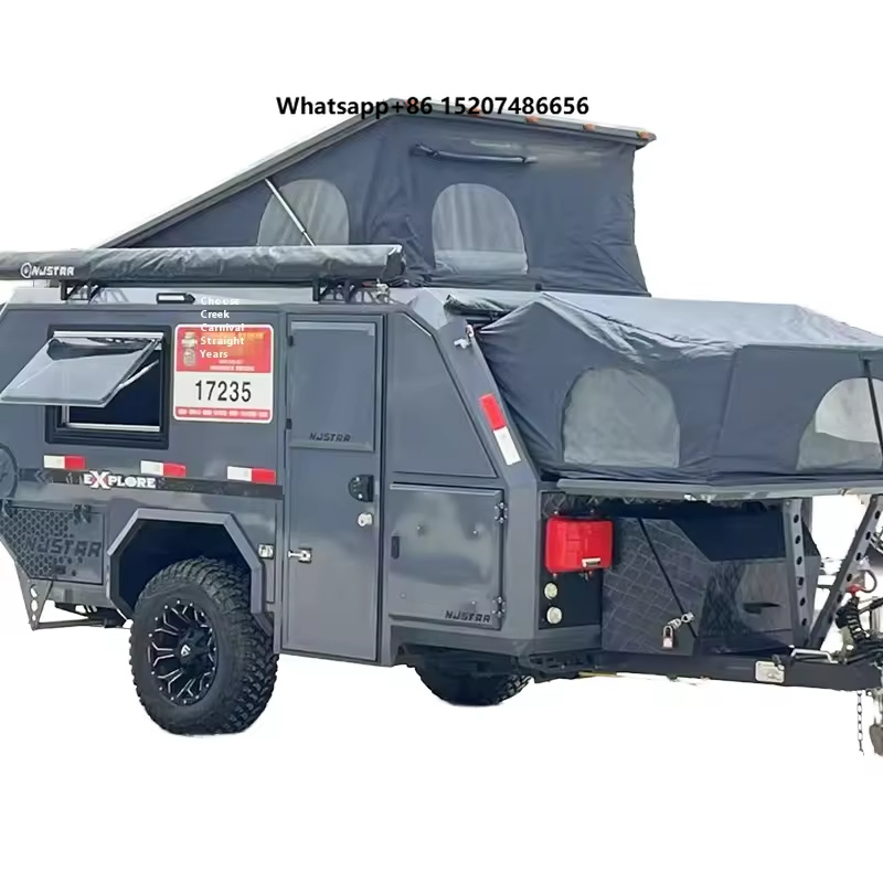 Camper Trailer Roof Rack - Portapacchi da Tetto per Auto, Camper