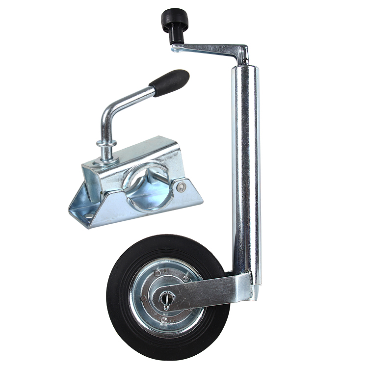 Camper Trailer Jockey Wheel - Ruota di supporto, morsetto resistente alla