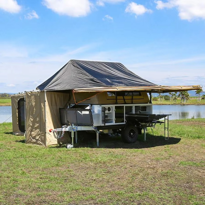 Camper Trailer Kitchen Slide - Nuovo mini rimorchio per camper fuoristrada