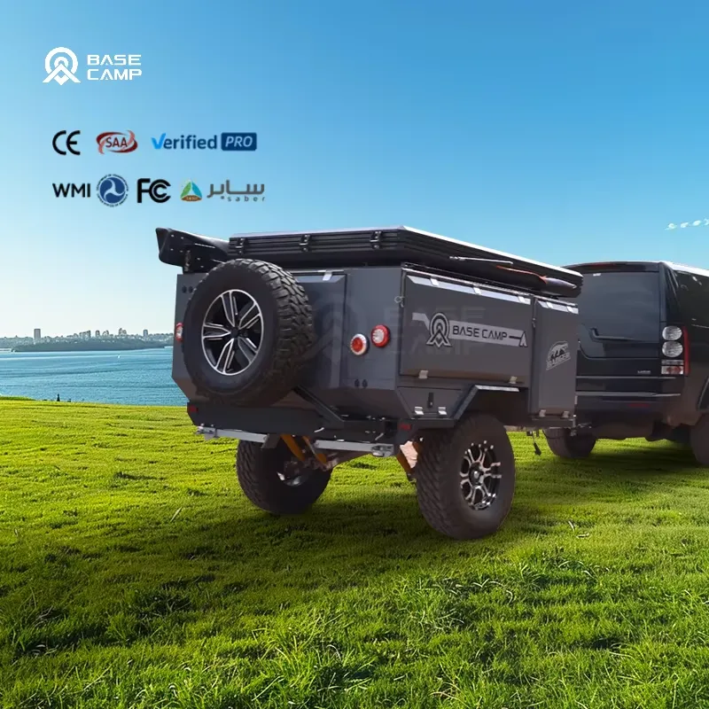 Camper Trailer Suspension Independent - Roulotte con Sospensioni Indipendenti, Rimorchio Portatile