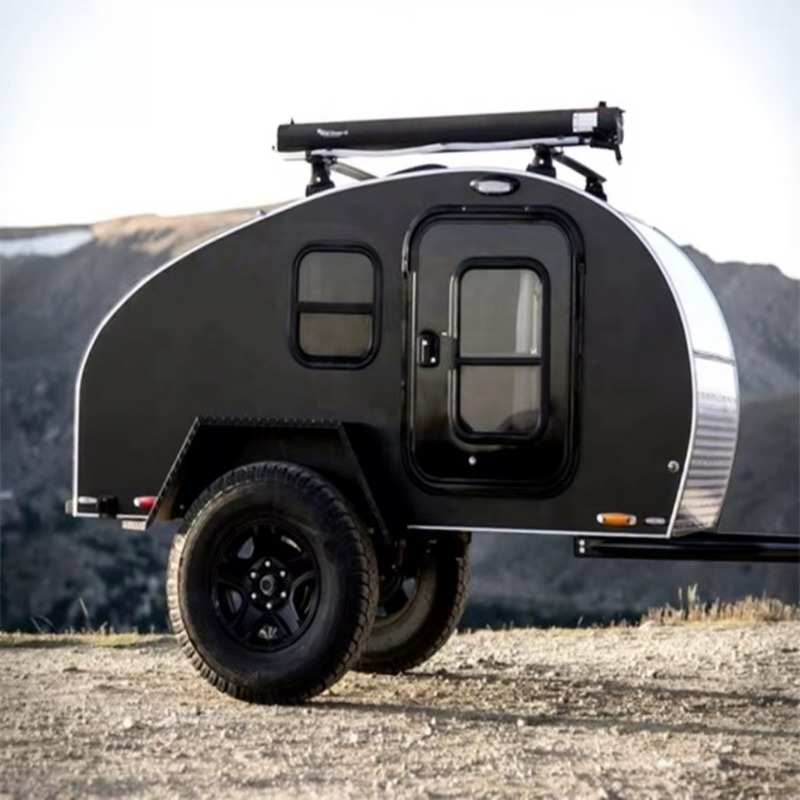 Camper Trailer Roof Rack - Rimorchio Camper Teardrop Fuoristrada Compatto a