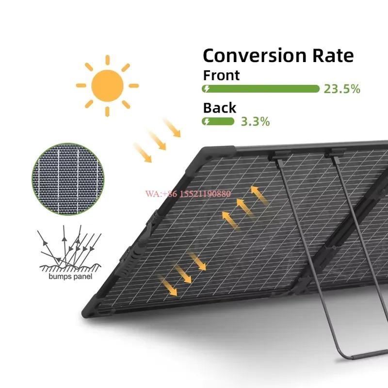 Rv Solar Panel Kit 400W - Kit di pannelli solari pieghevoli WMWMNU