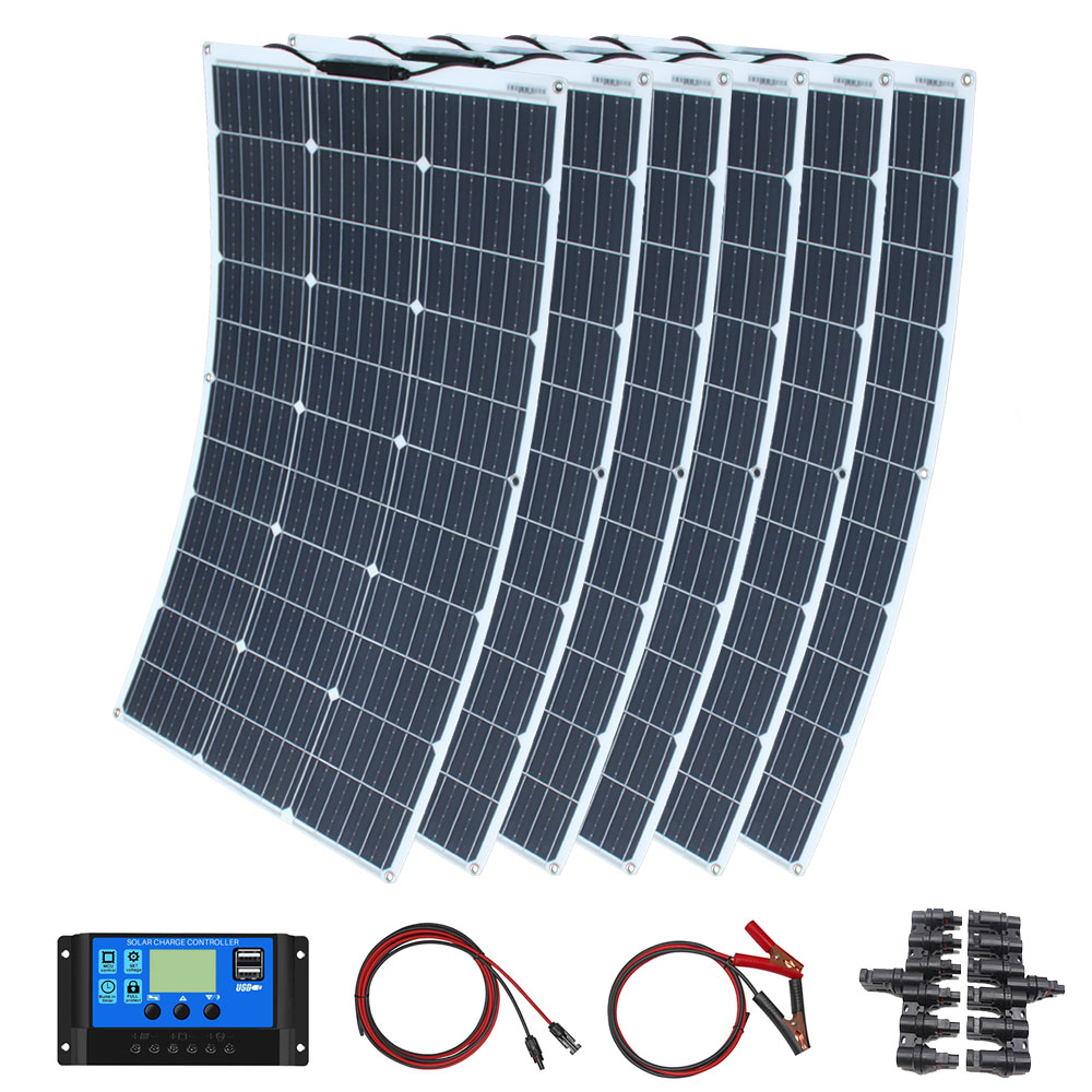 Rv Solar Panel Kit 400W - Kit Pannello Solare 100W 200W 300W