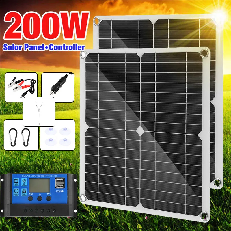 Rv Solar Panel Kit 400W - Kit Pannello Solare 200W 400W con