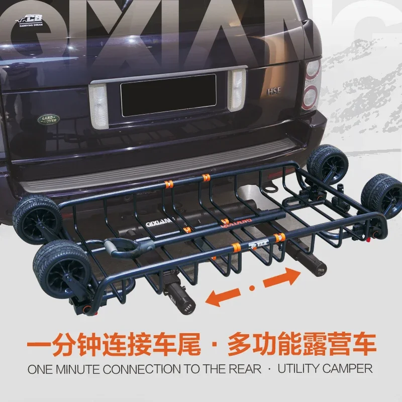 Camper Trailer Roof Rack - Rimorchio multifunzionale per camper con portapacchi