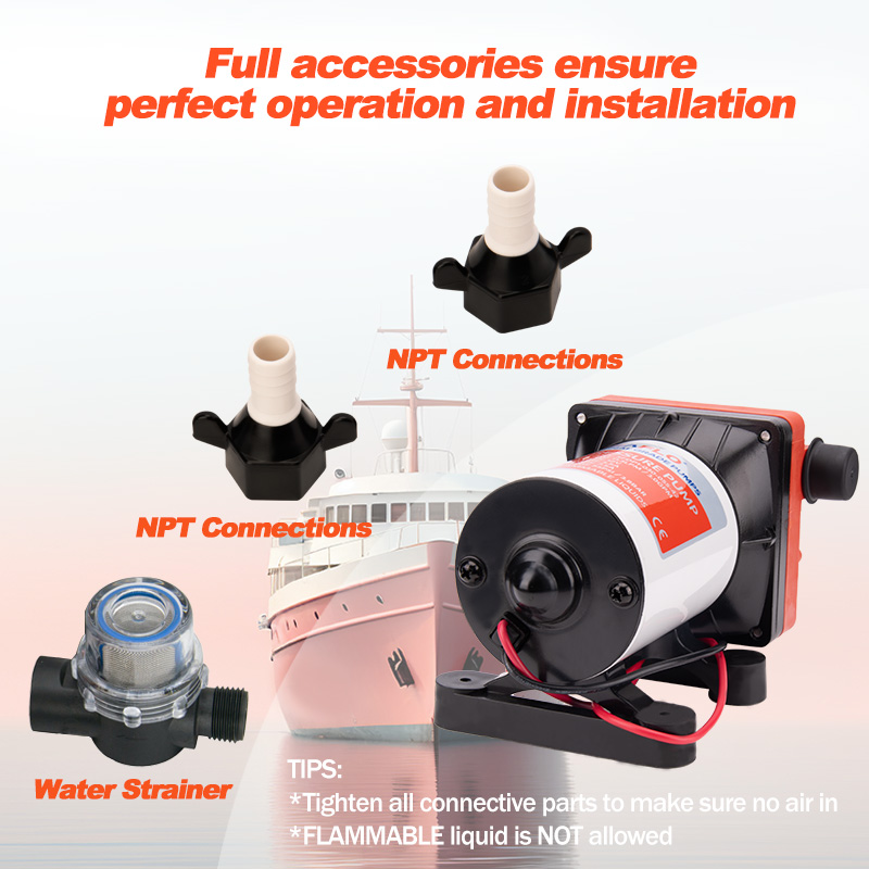 Pompa acqua a membrana autoade - Rv Water Pump 12V 55Psi recensione e prezzo