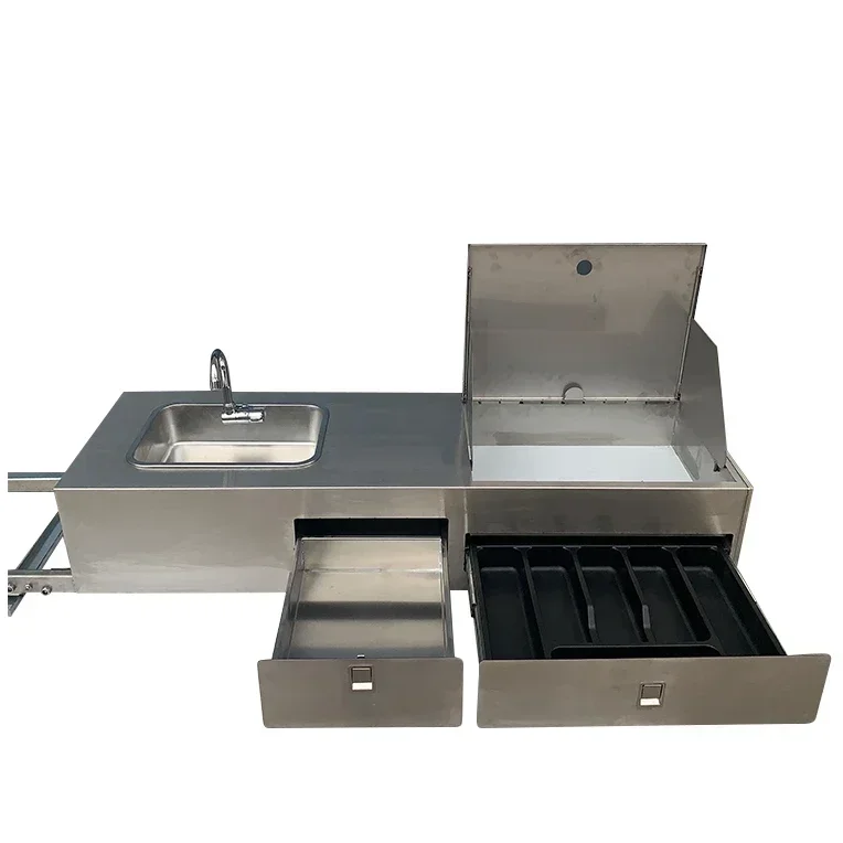 Cucina mobile estraibile per m - Camper Trailer Kitchen Slide recensione e prezzo