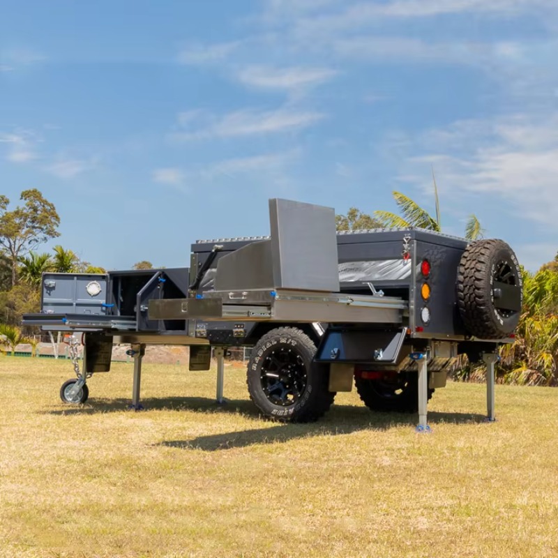 Nuovo mini rimorchio per campe - Camper Trailer Kitchen Slide recensione e prezzo