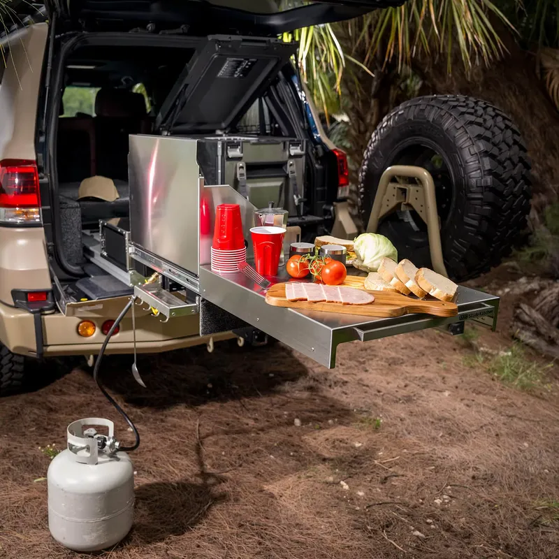 Cucina Estraibile in Acciaio I - Camper Trailer Kitchen Slide recensione e prezzo