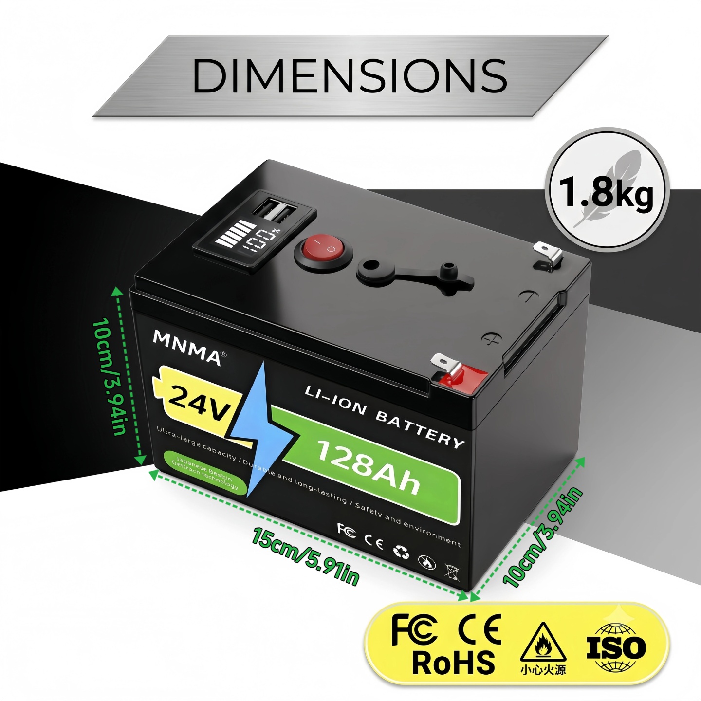 Batteria LIFEPO4 24V 21700 200 - Rv Lithium Battery 200Ah recensione e prezzo