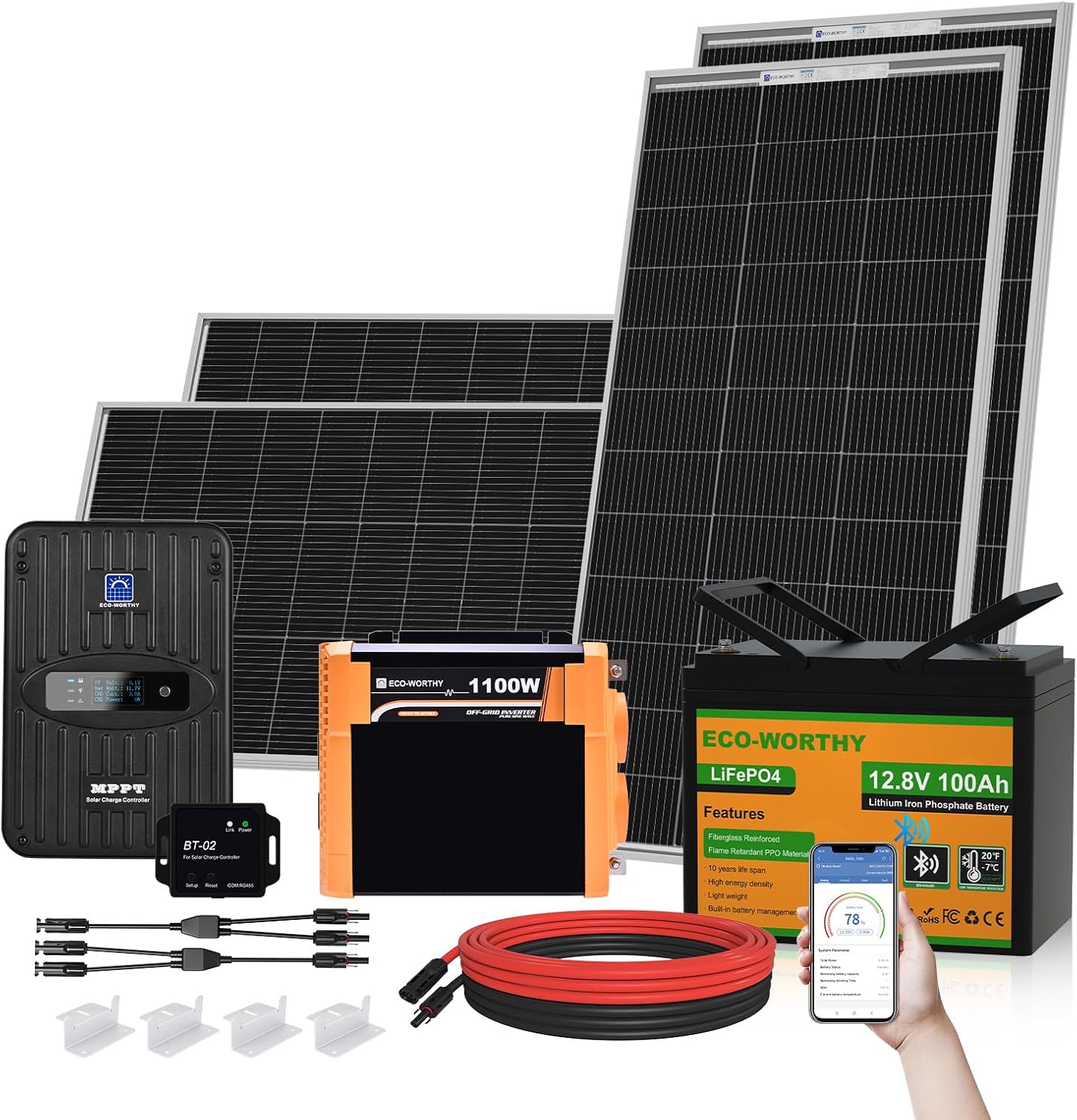 Kit Completo di Pannelli Solar - Rv Solar Panel Kit 400W recensione e prezzo
