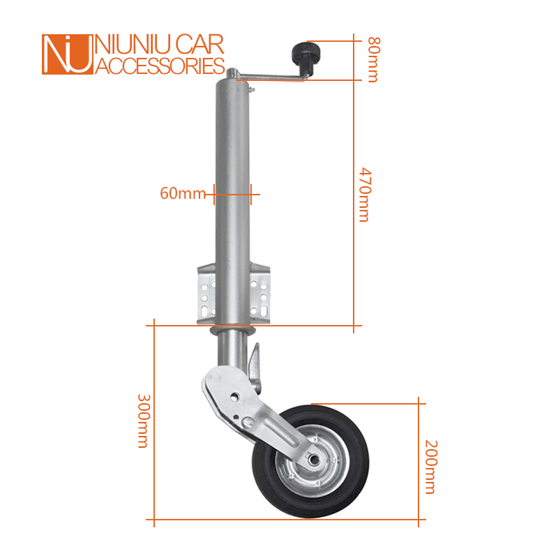 Ruota Jockey pieghevole per ca - Camper Trailer Jockey Wheel recensione e prezzo