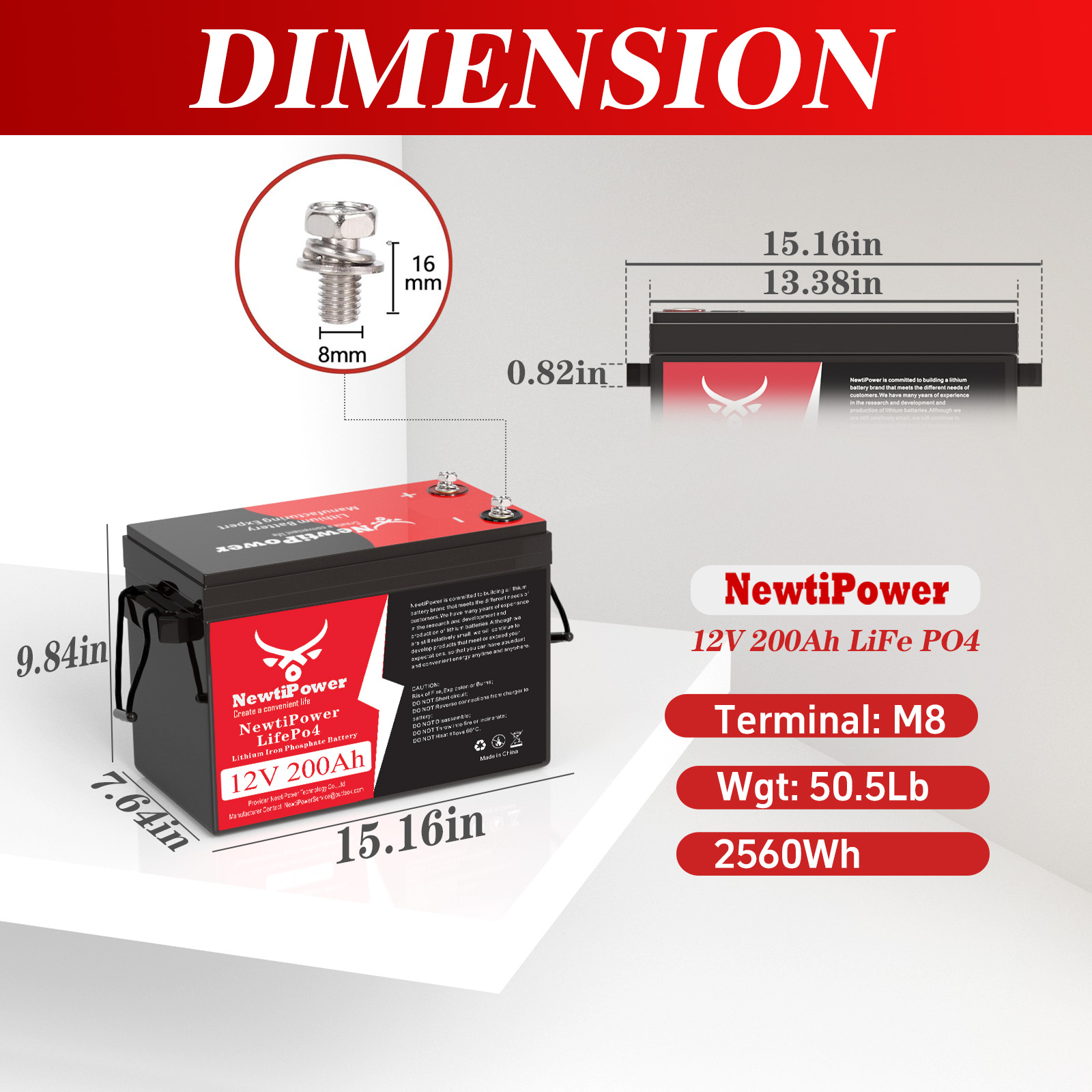 Batteria NewtiPower 12V 200Ah  - Rv Lithium Battery 200Ah recensione e prezzo