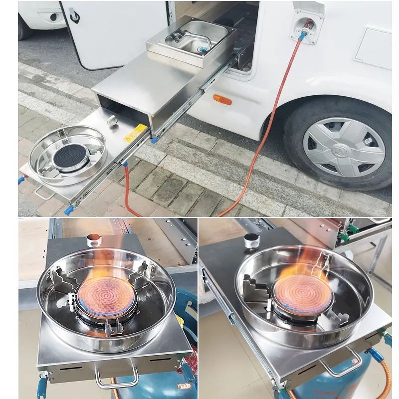 Rimorchio mobile per camper in - Camper Trailer Kitchen Slide recensione e prezzo