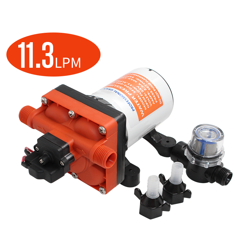 Pompa d'Acqua a Diaframma Seri - Rv Water Pump 12V 55Psi recensione e prezzo