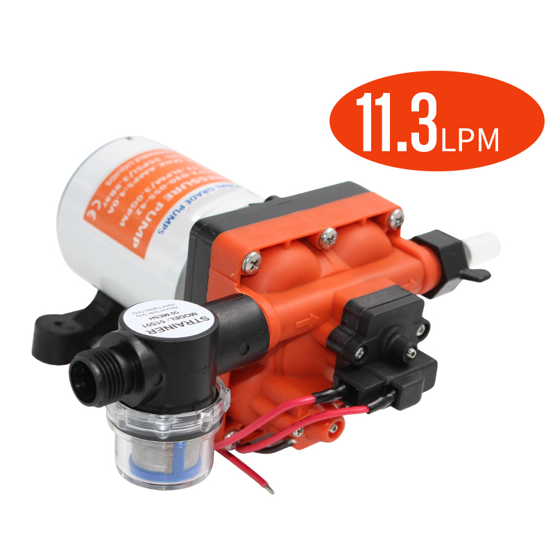 Pompa d'Acqua a Diaframma Seri - Rv Water Pump 12V 55Psi recensione e prezzo