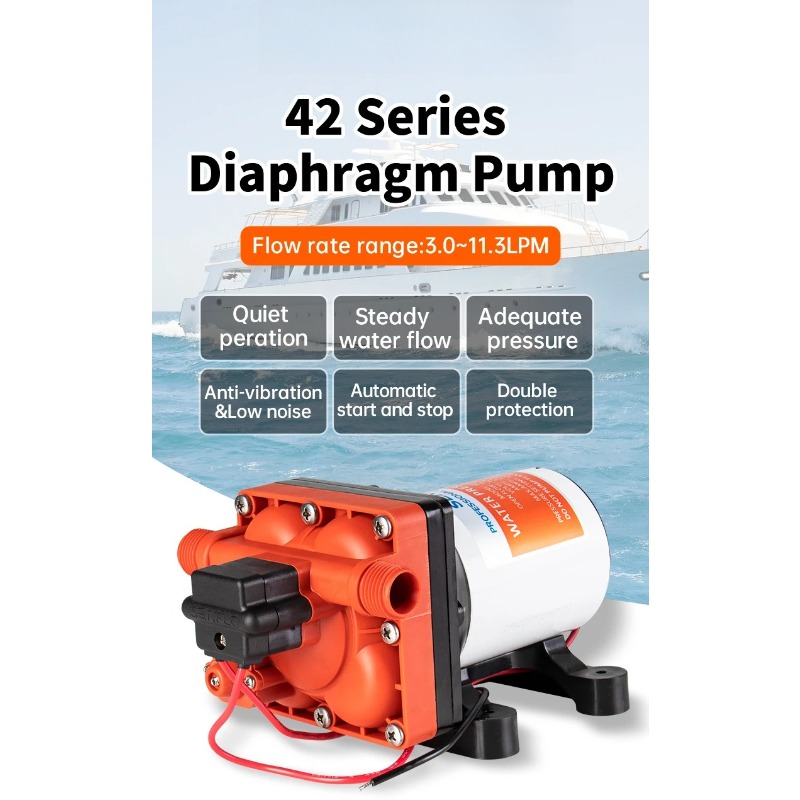 Pompa per acqua a membrana del - Rv Water Pump 12V 55Psi recensione e prezzo