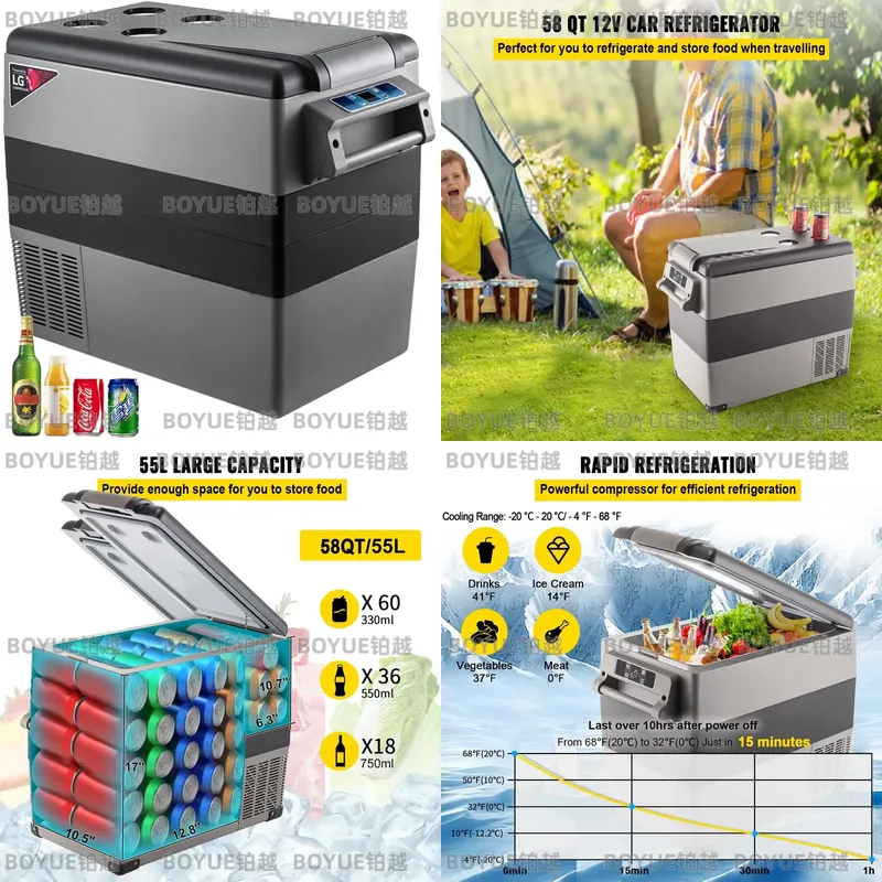 Frigorifero Portatile per Auto - 12V Fridge Freezer Rv recensione e prezzo