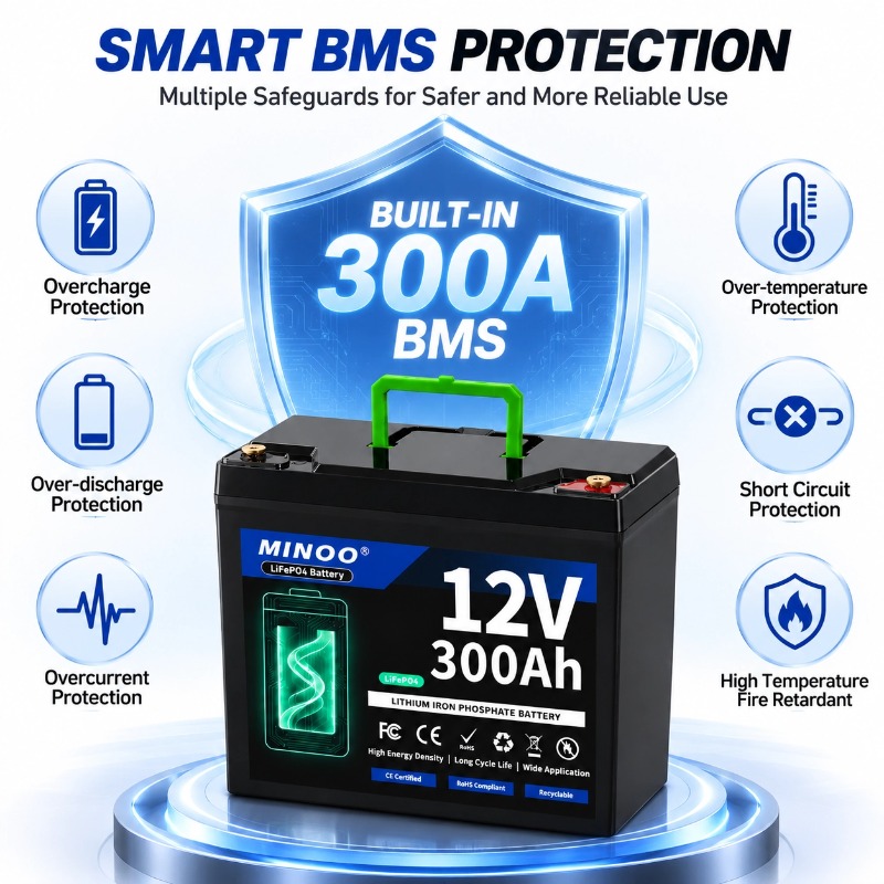 Batteria LiFePO4 12V 300Ah con - Rv Lithium Battery 200Ah recensione e prezzo