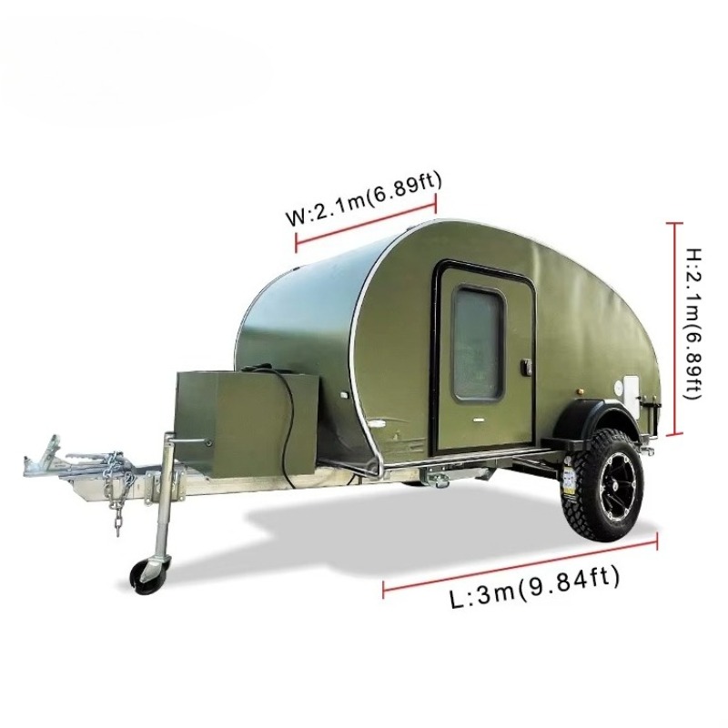 Piccoli Rimorchi da Viaggio Ca - Camper Trailer Suspension Independent recensione e prezzo