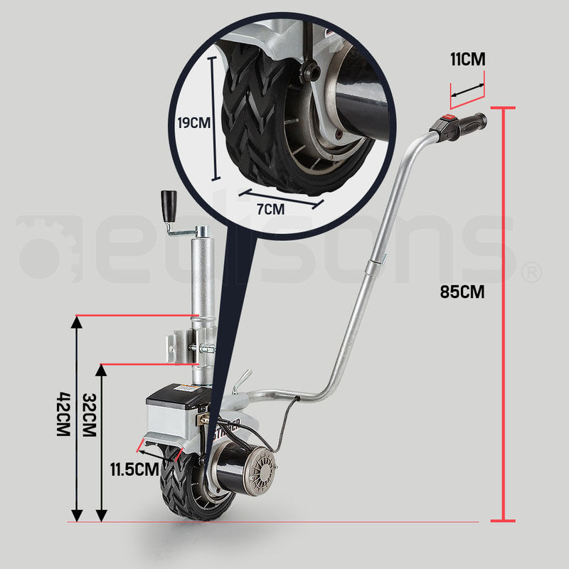 Trasportatore di Rimorchi 350W - Camper Trailer Jockey Wheel recensione e prezzo