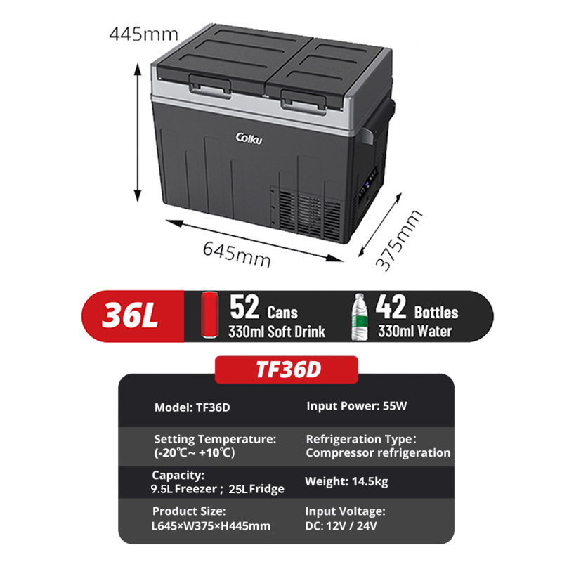Frigorifero Portatile per Cami - 12V Fridge Freezer Rv recensione e prezzo