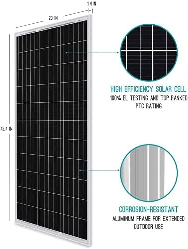 Kit di pannelli solari Renogy  - Rv Solar Panel Kit 400W recensione e prezzo