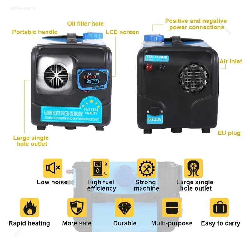 Riscaldatore Diesel da Parcheg - Rv Diesel Heater 12V recensione e prezzo