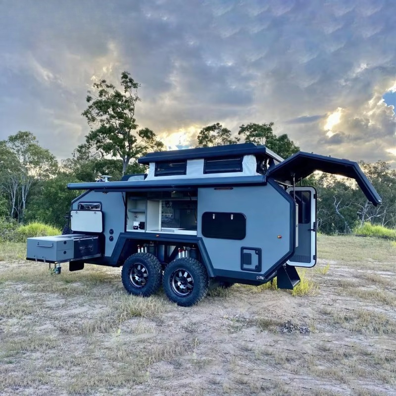 Rimorchio da campeggio pop-up  - Camper Trailer Suspension Independent recensione e prezzo