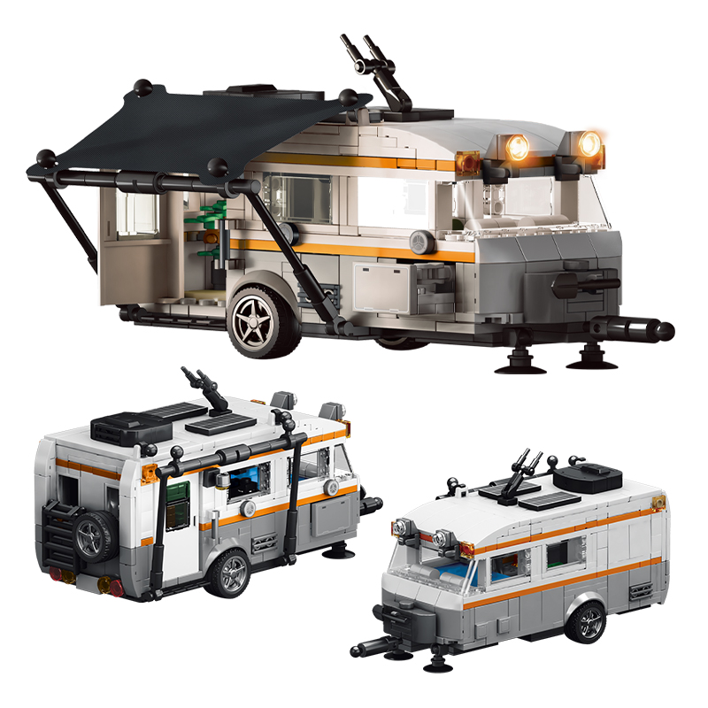 Set di Blocchi da Costruzione  - Off Road Camper Trailer Tent recensione e prezzo