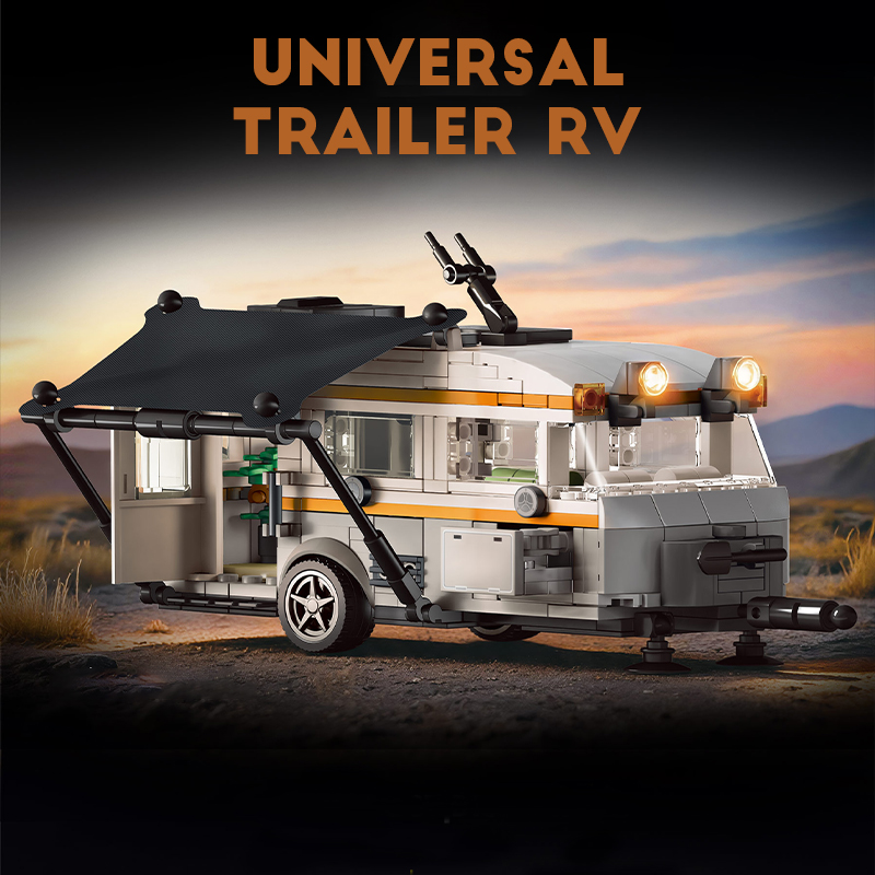 Set di Blocchi da Costruzione  - Off Road Camper Trailer Tent recensione e prezzo