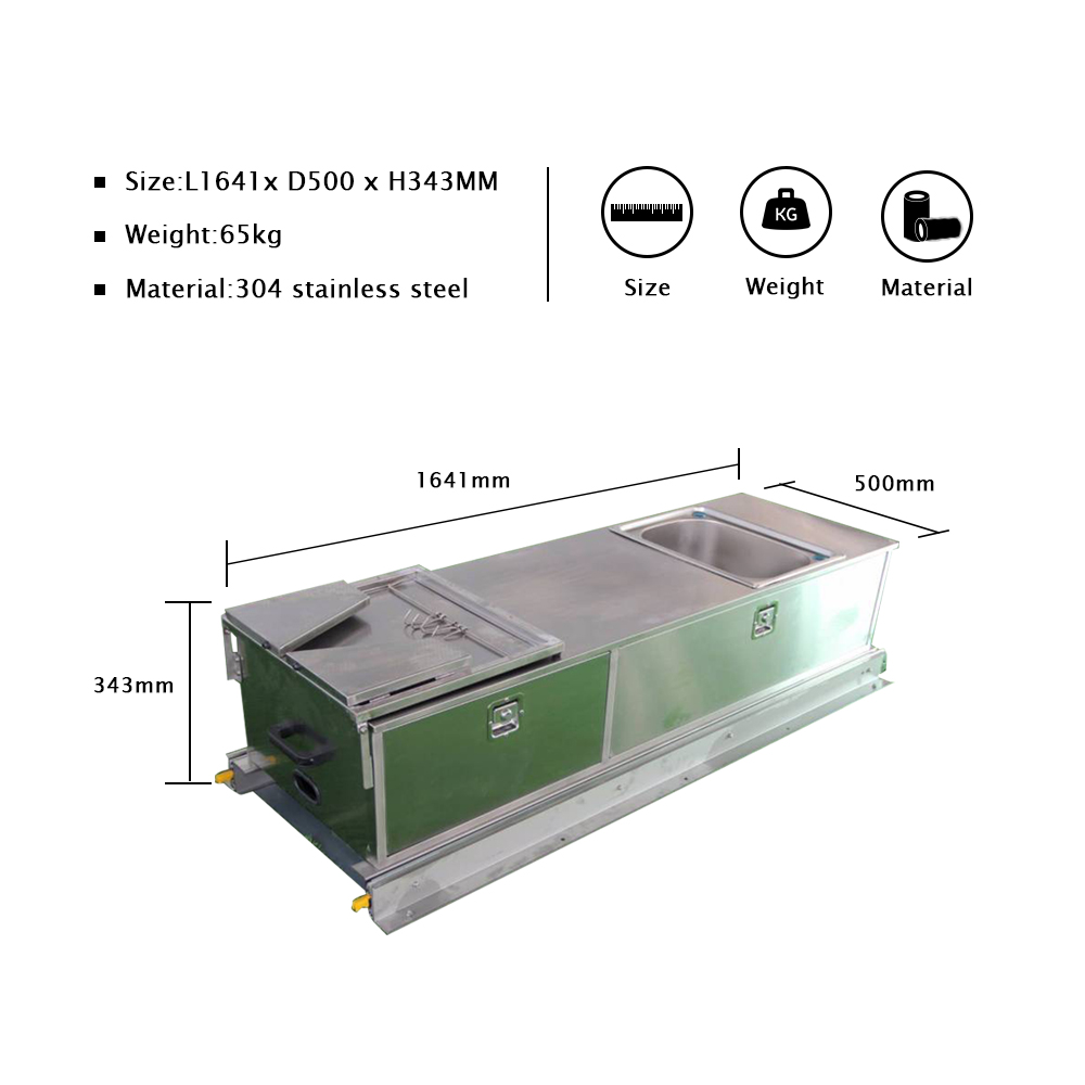 Accessori da cucina scorrevoli - Camper Trailer Kitchen Slide recensione e prezzo