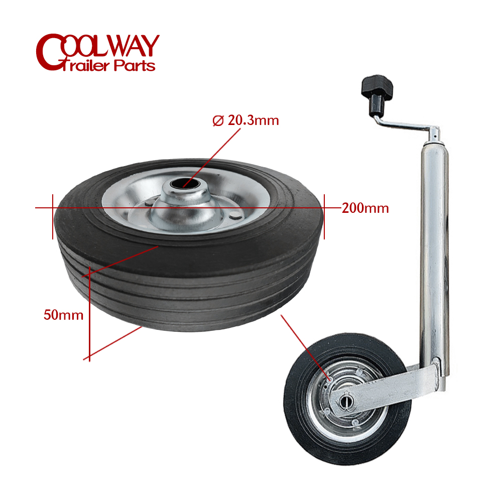 Ruota di ricambio di ricambio  - Camper Trailer Jockey Wheel recensione e prezzo