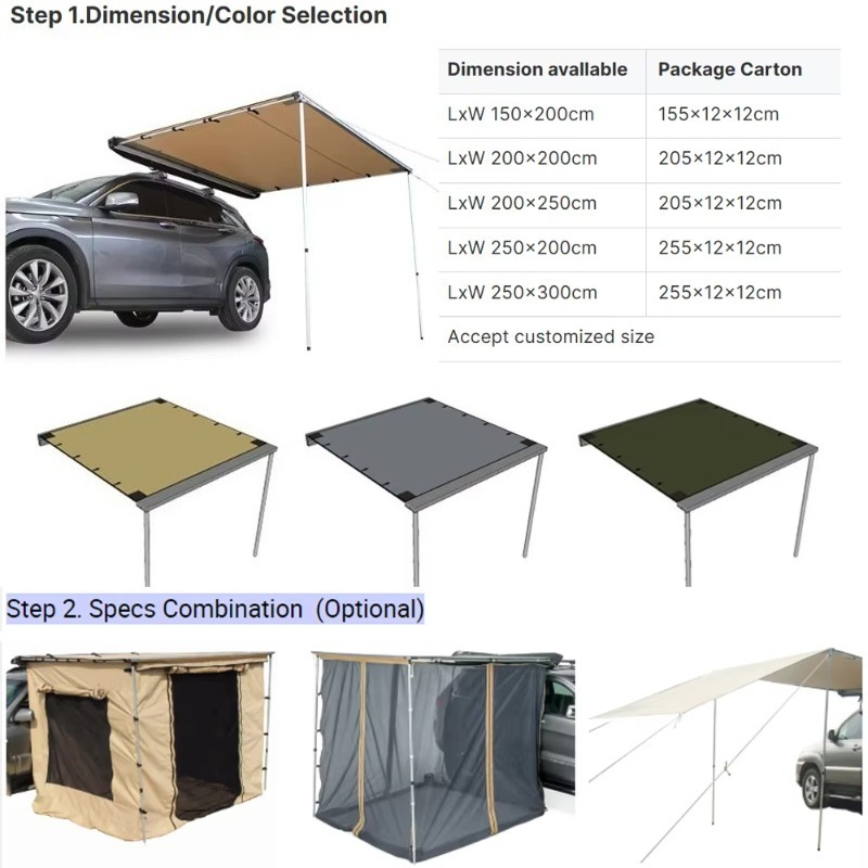 Nuovo Camper per Pickup 2.5m x - Camper Trailer Roof Rack recensione e prezzo