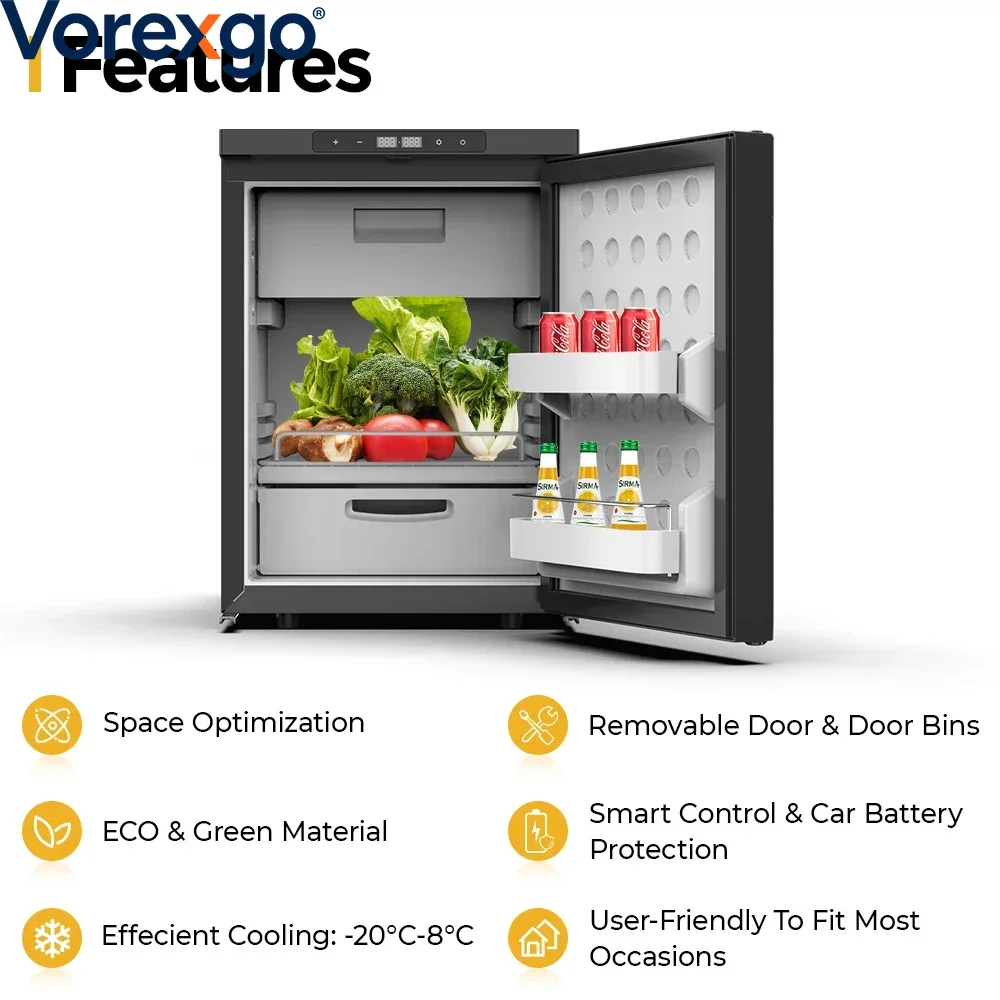 CR50X Frigorifero Alpicool per - 12V Fridge Freezer Rv recensione e prezzo