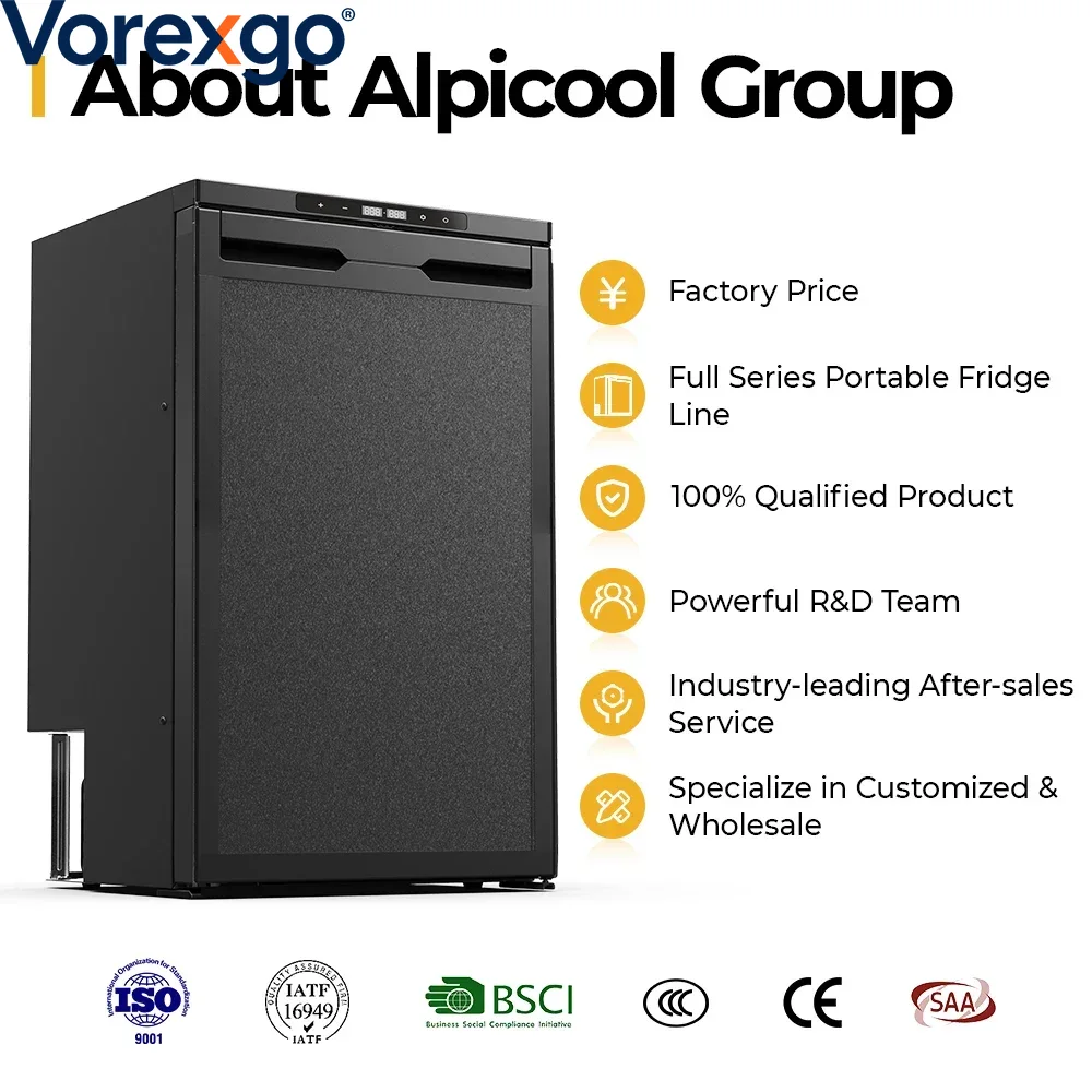 CR50X Frigorifero Alpicool per - 12V Fridge Freezer Rv recensione e prezzo